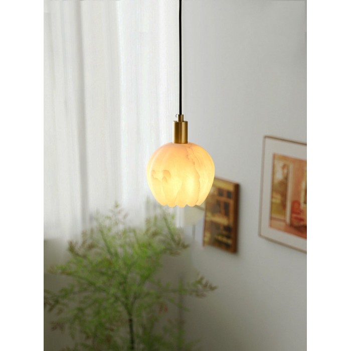 Lilin Alabaster Pendant Light HL2977