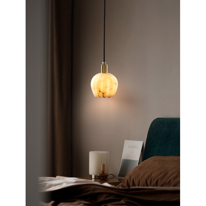 Lilin Alabaster Pendant Light HL2977