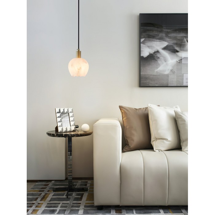Lilin Alabaster Pendant Light HL2977