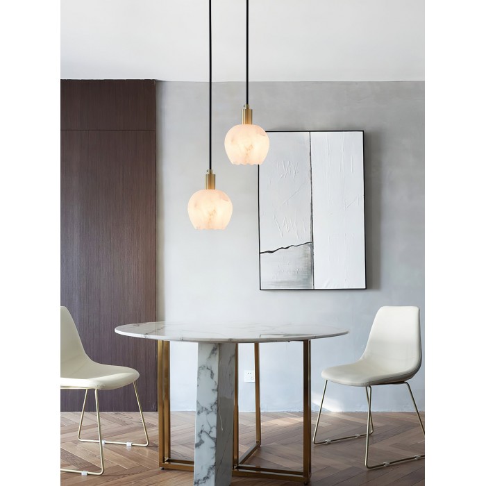 Lilin Alabaster Pendant Light HL2977