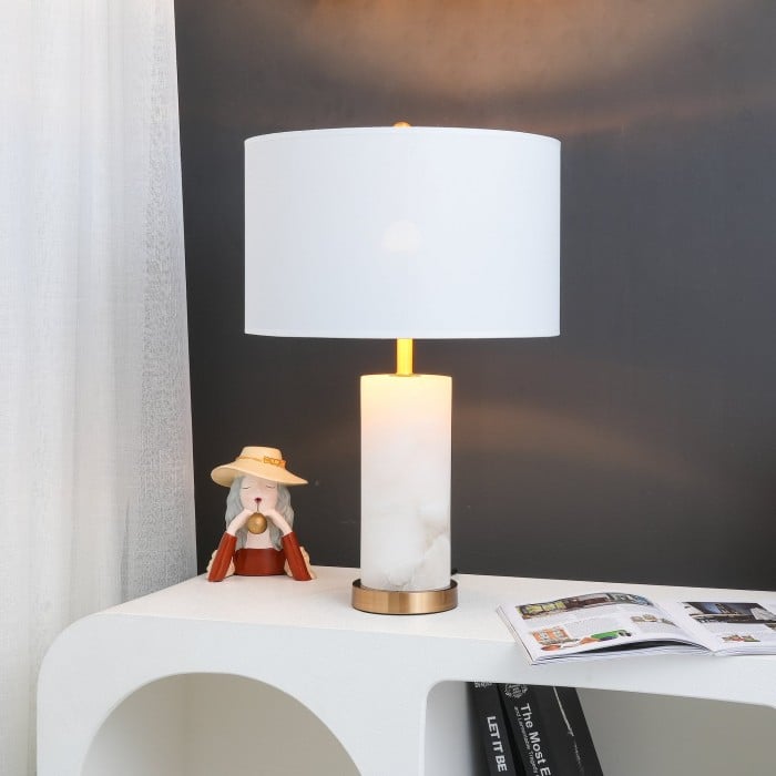 Lineham Alabaster Bordlampa HL3043