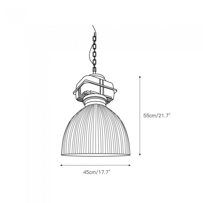 Lobay Pendant Light HL3023