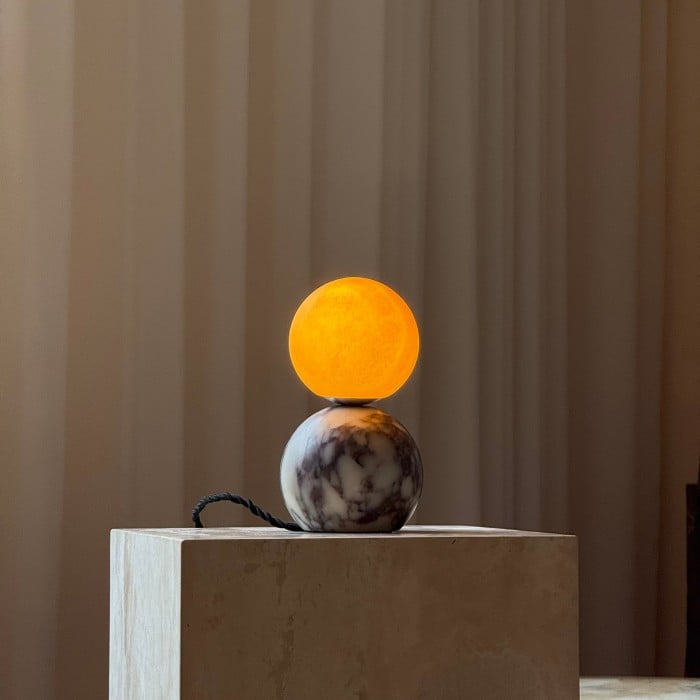 Lucide Marmor-Tischleuchte HL3220