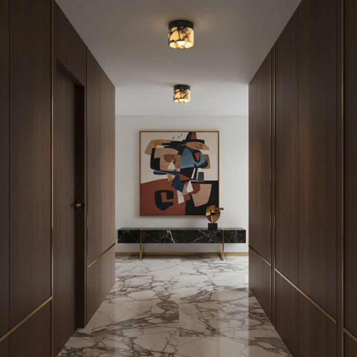 Marble Round Ceiling Lamp HL3180