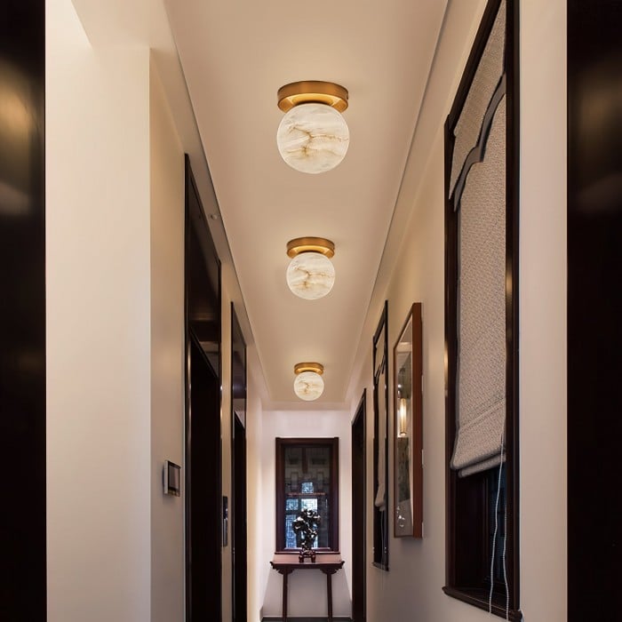 Melange Alabaster Ceiling Light HL3049