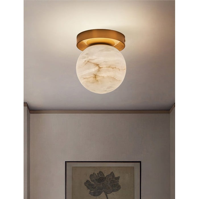 Melange Alabaster Ceiling Light HL3049