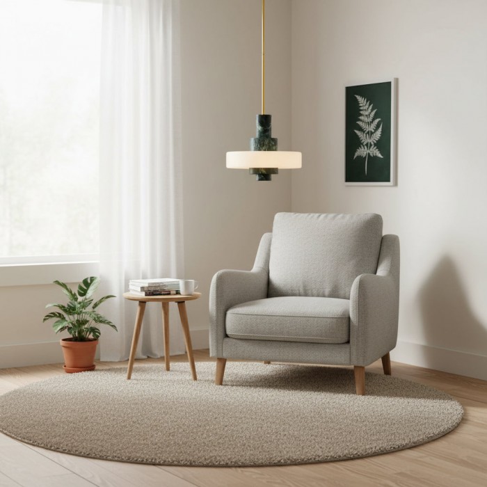 Suspension en marbre vert mercure HL3260