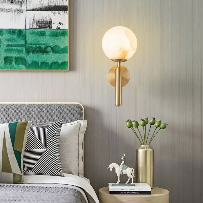 Mian alabaster wandlamp HL2992