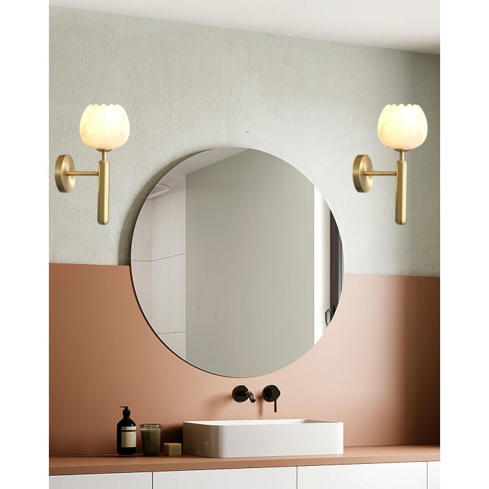 Mian alabaster wandlamp HL2992