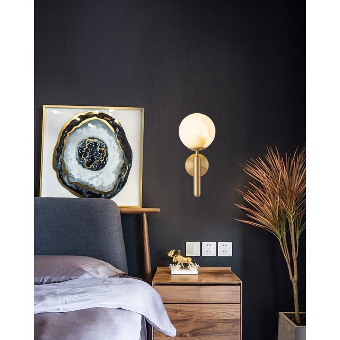 Mian alabaster wandlamp HL2992