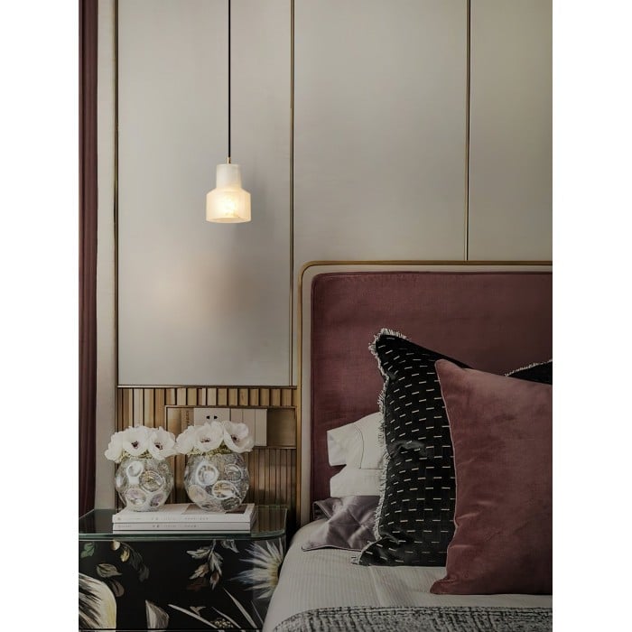 Suspension lumineuse Millson Alabaster HL2983