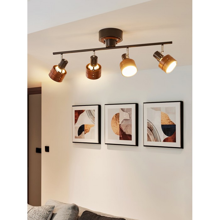 Nordic Cylindrical 4-Light Spotlight HL2968