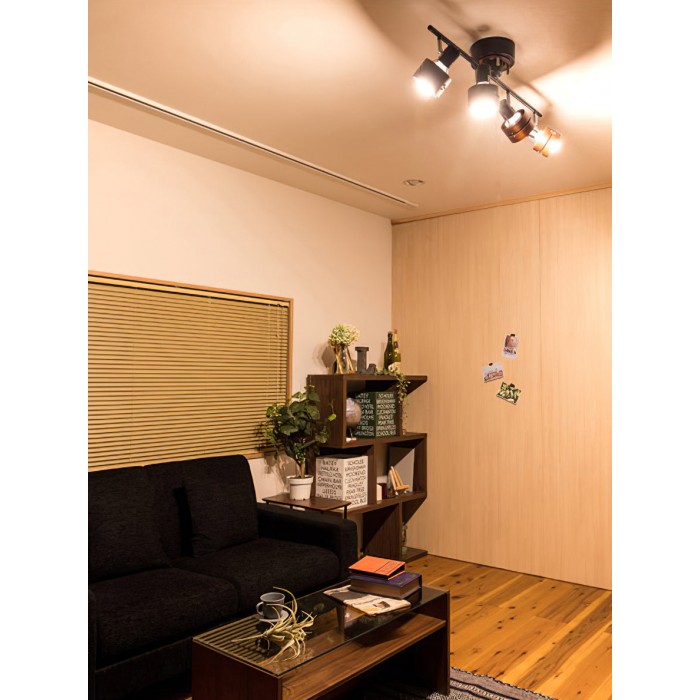 Nordic Cylindrical 4-Light Spotlight HL2968