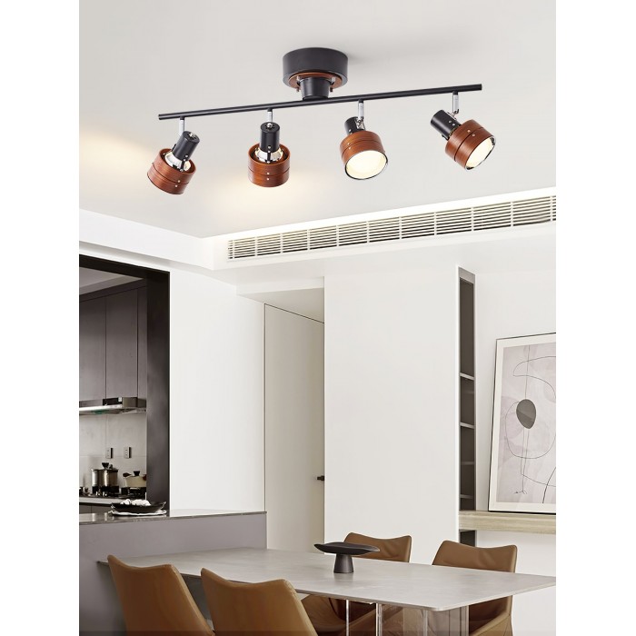 Nordic Cylindrical 4-Light Spotlight HL2968