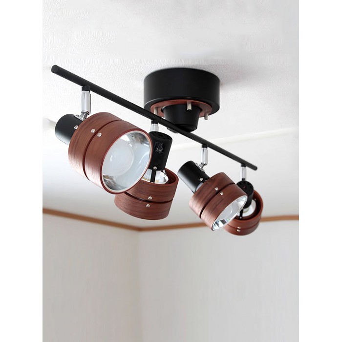 Nordic Cylindrical 4-Light Spotlight HL2968
