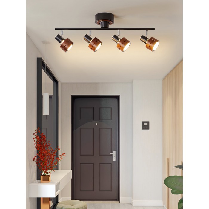 Nordic Cylindrical 4-Light Spotlight HL2968