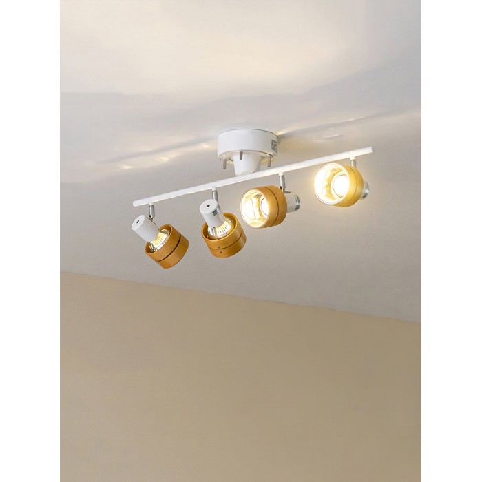 Nordic Cylindrical 4-Light Spotlight HL2968