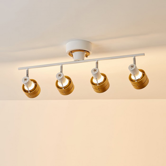 Nordic Cylindrical 4-Light Spotlight HL2968
