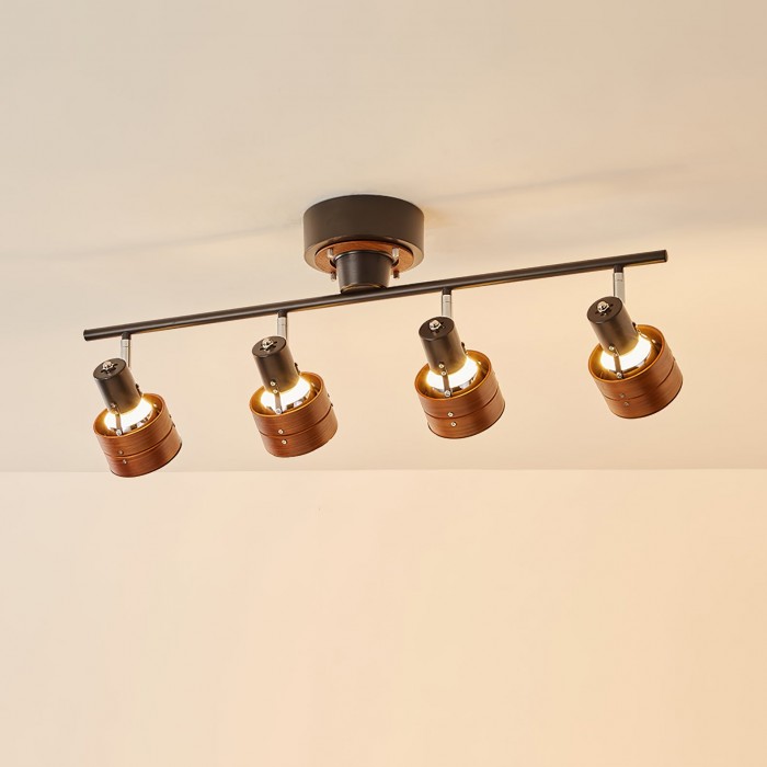 Nordic Cylindrical 4-Light Spotlight HL2968