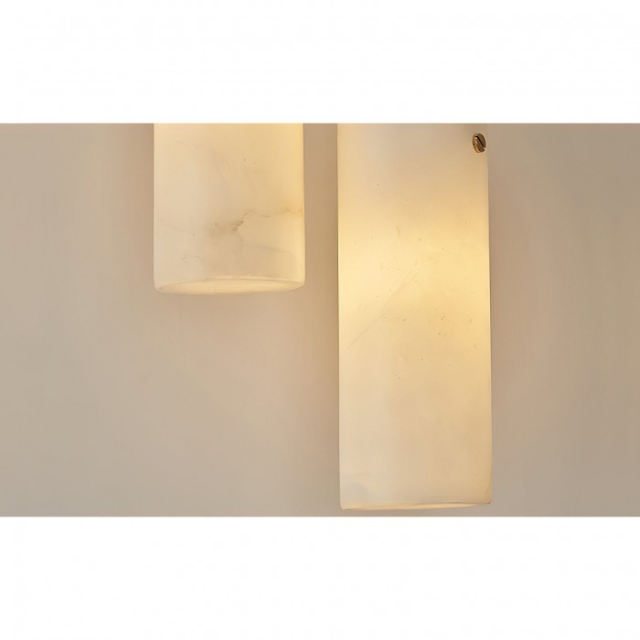 Nula Vertical Alabaster Pendant Light HL2979