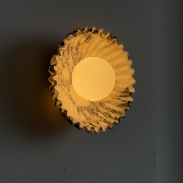 Ostro marmeren kleine wandlamp HL3265