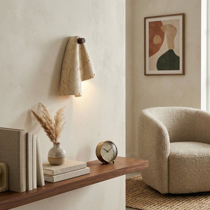 Pearlmont Travertin Wandlamp HL3317