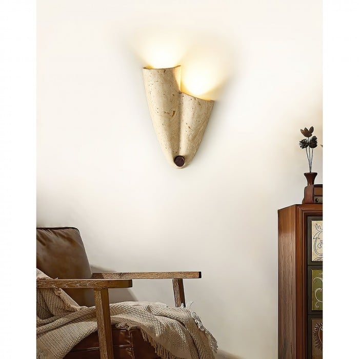 Pearlmont Travertin Wandlamp HL3317