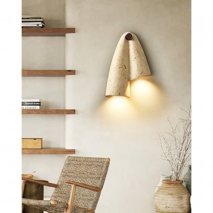Pearlmont Travertin Wandlamp HL3317