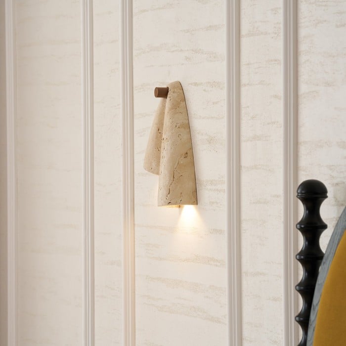 Pearlmont Travertin Wandlamp HL3317