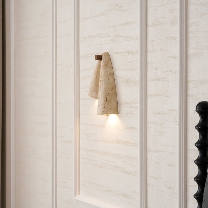 Pearlmont Travertin Wandlamp HL3317