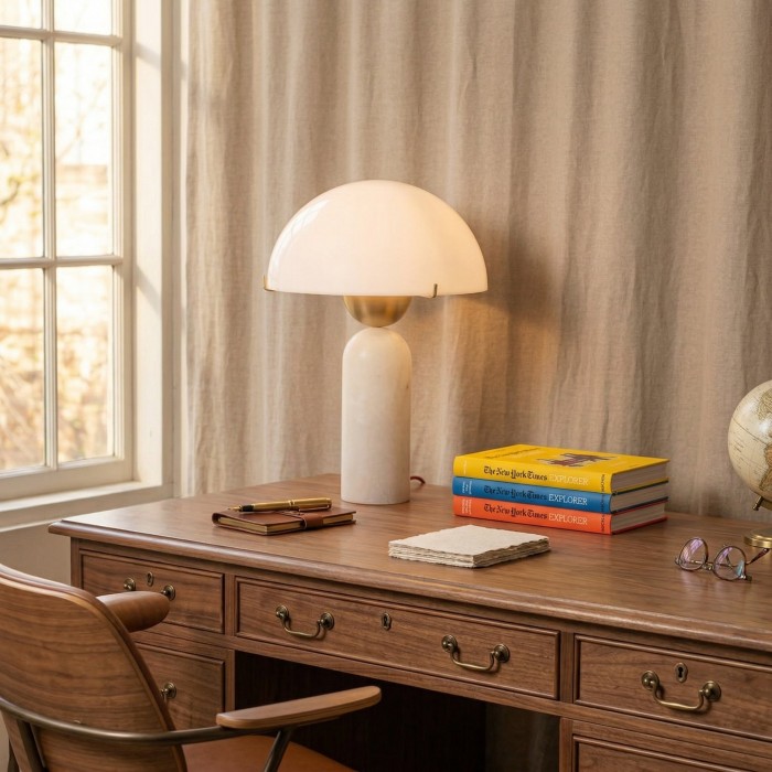 Peono Alabaster Bordslampa HL2993