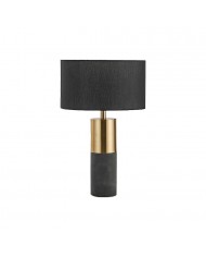 Bordslampa i betongcylinder