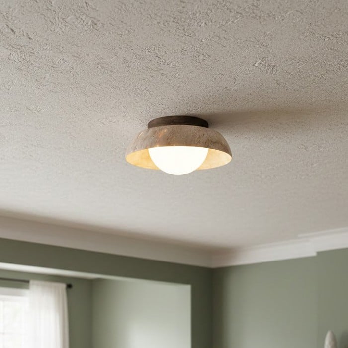 Piedra Travertine Ceiling Lamp HL3235