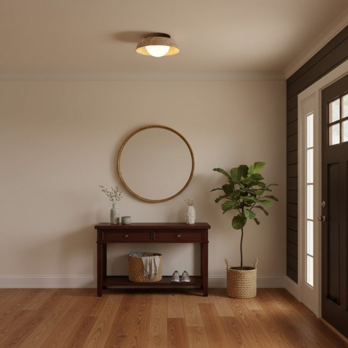 Piedra Travertine Ceiling Lamp HL3235