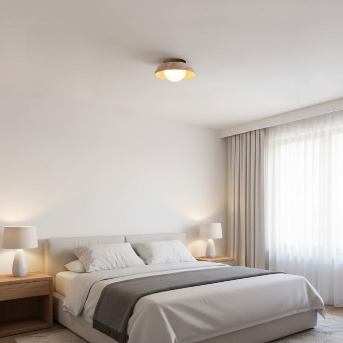 Piedra Travertine Ceiling Lamp HL3235