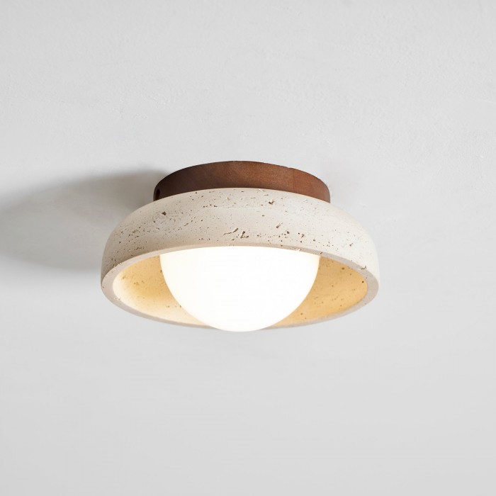 Piedra Travertine Ceiling Lamp HL3235