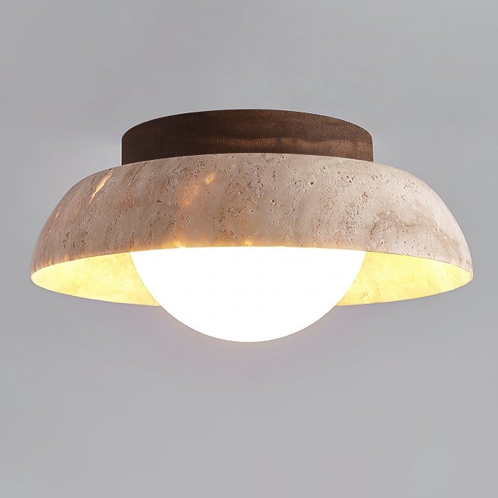 Piedra Travertine Ceiling Lamp HL3235