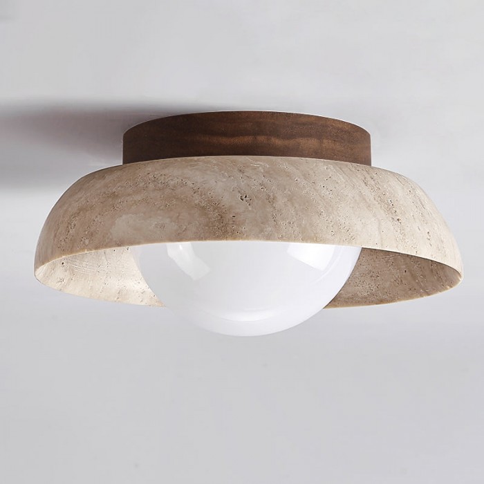 Piedra Travertine Ceiling Lamp HL3235