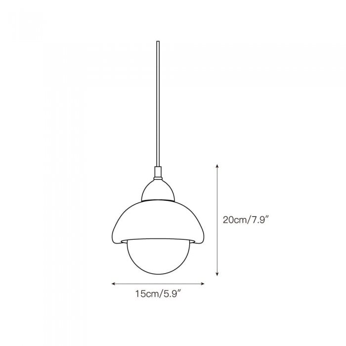 Suspension Polaris Marble HL3205