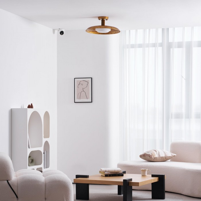 Pot-Lid Style Flat-Panel Ceiling Light HL3250