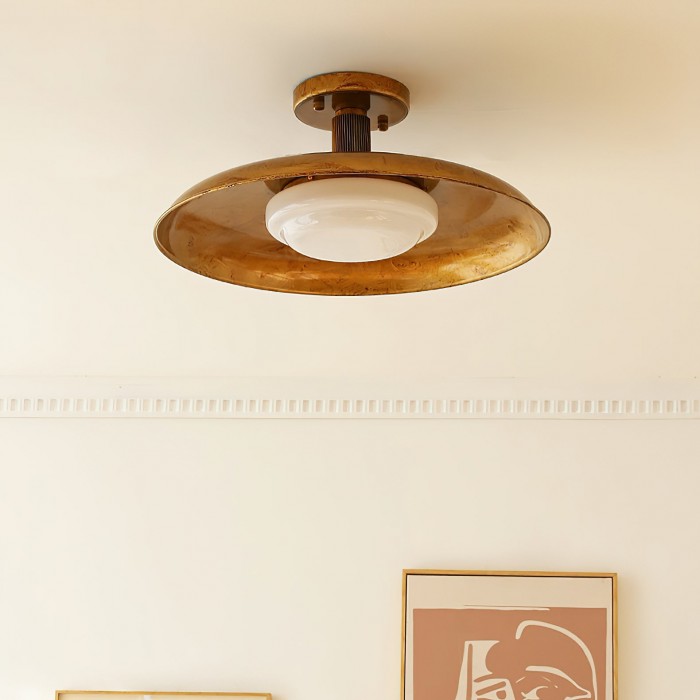 Pot-Lid Style Flat-Panel Ceiling Light HL3250