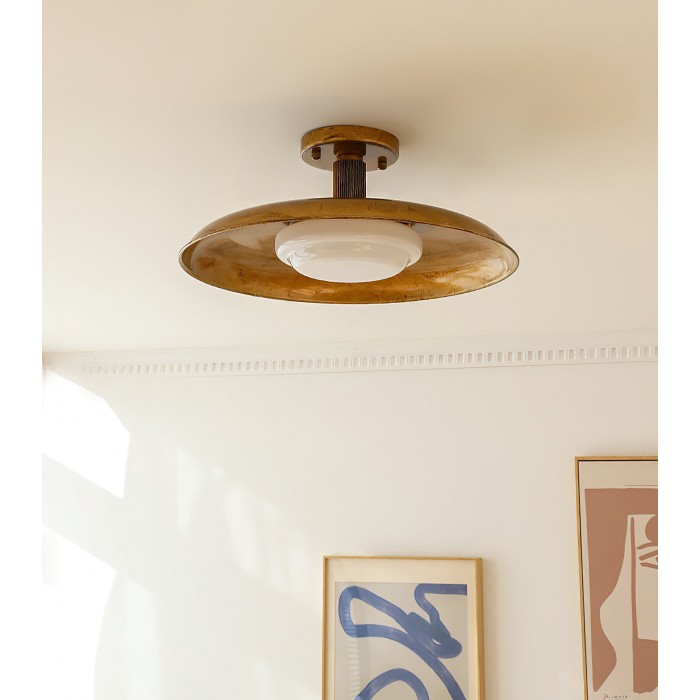 Pot-Lid Style Flat-Panel Ceiling Light HL3250
