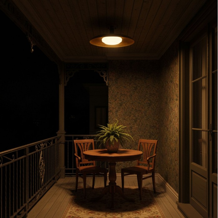 Pot-Lid Style Flat-Panel Ceiling Light HL3250