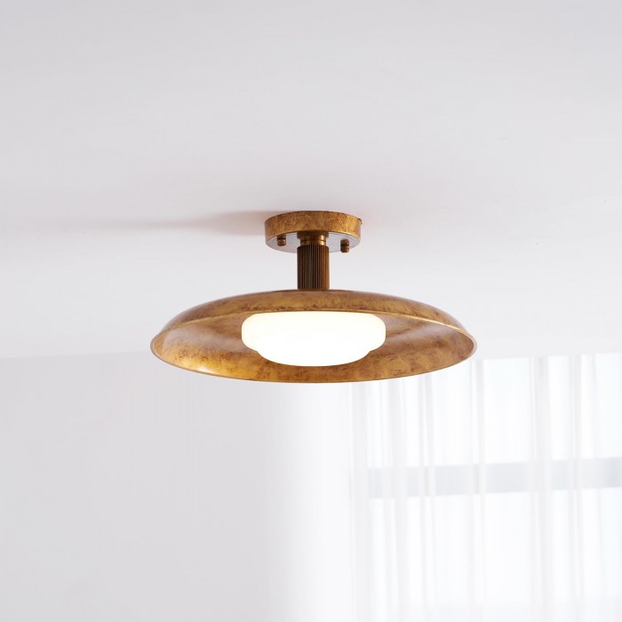 Pot-Lid Style Flat-Panel Ceiling Light HL3250