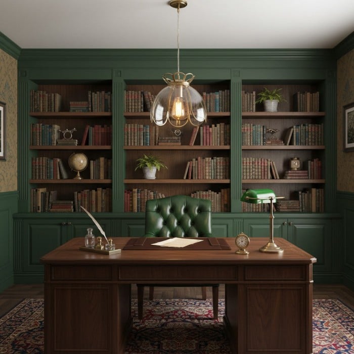 Lampa wisząca Retro Lotus HL3135