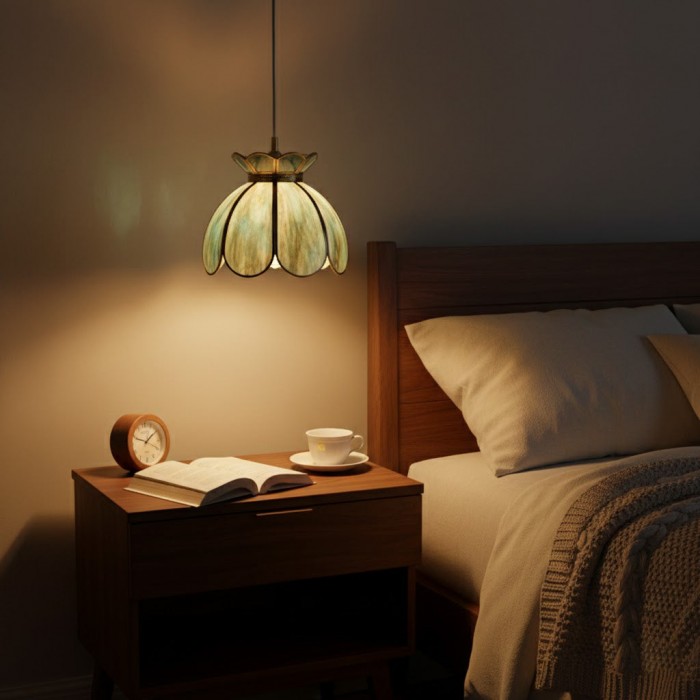 Lampa wisząca Retro Lotus HL3135