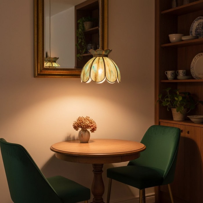 Lampa wisząca Retro Lotus HL3135