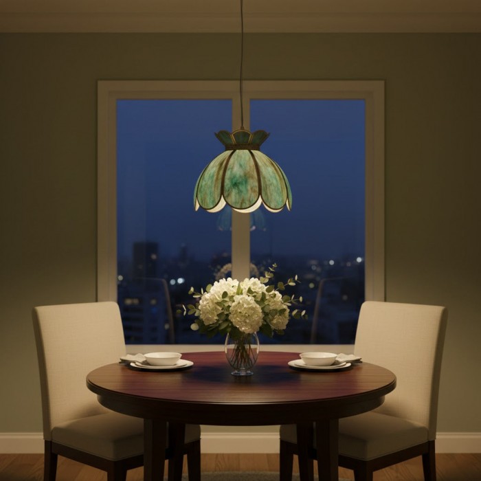 Lampa wisząca Retro Lotus HL3135