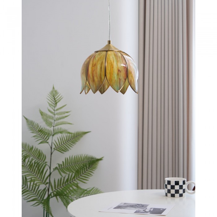 Lampa wisząca Retro Lotus HL3135