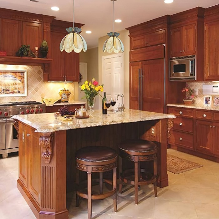 Lampa wisząca Retro Lotus HL3135